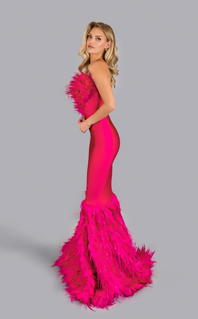 Jessica Angel JA2541 Strapless Mermaid Prom Formal Floor-Length Dress