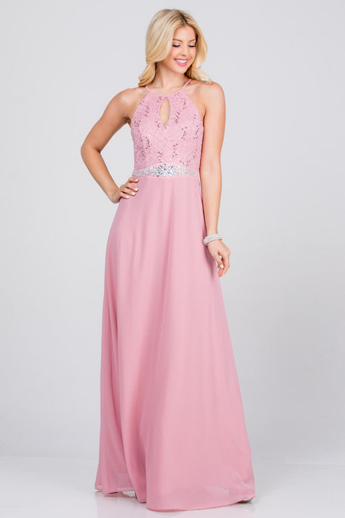 La Scala Blush Evening Dresses
