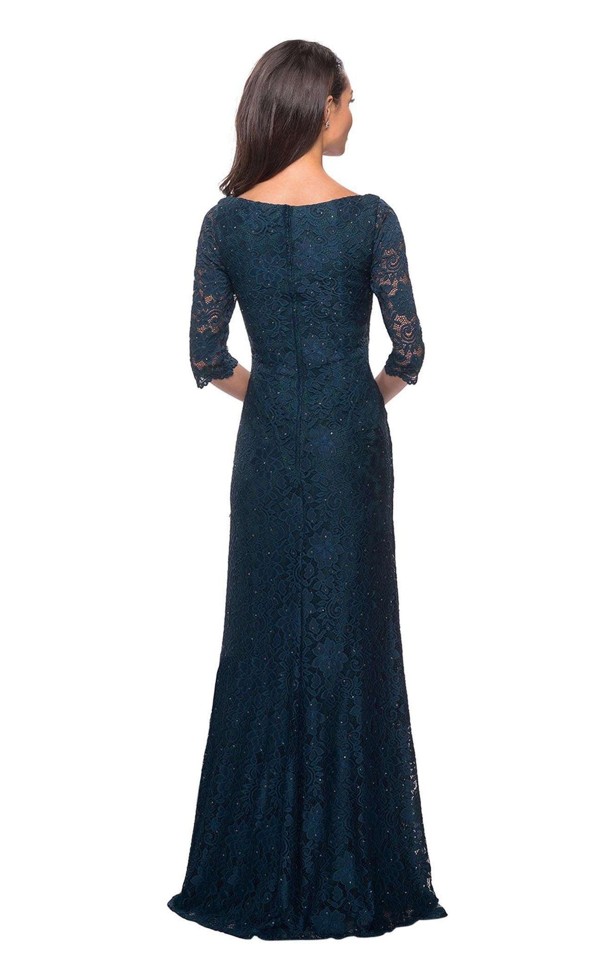 La Femme 25526C Lace Beaded Embroidered Sweetheart Prom Dress