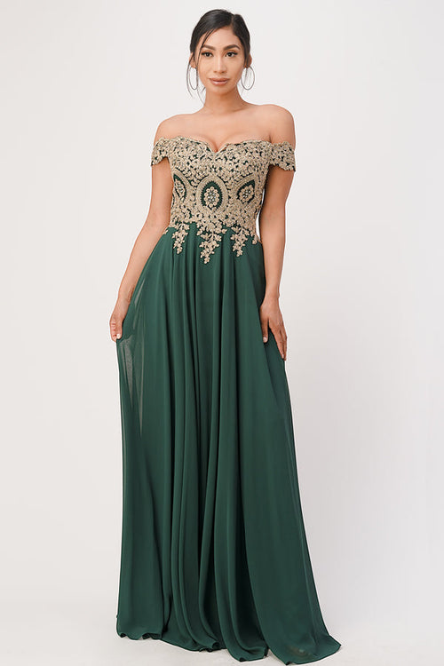 La Scala Hunter Green Casual Dresses