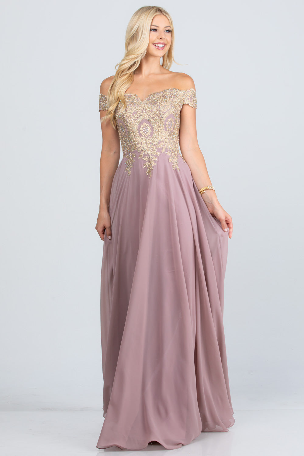 La Scala Blush Evening Dresses