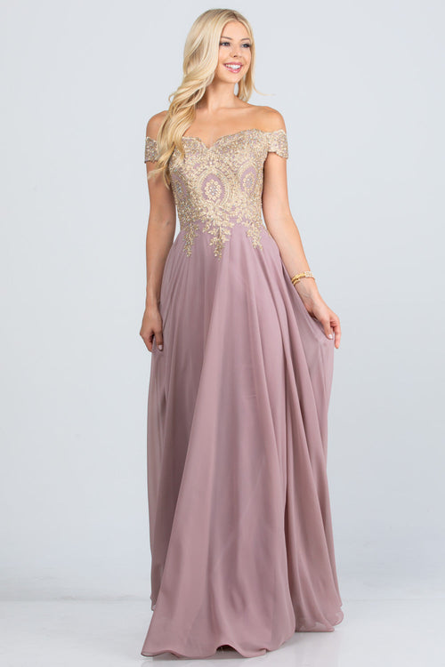 La Scala Blush Evening Dresses
