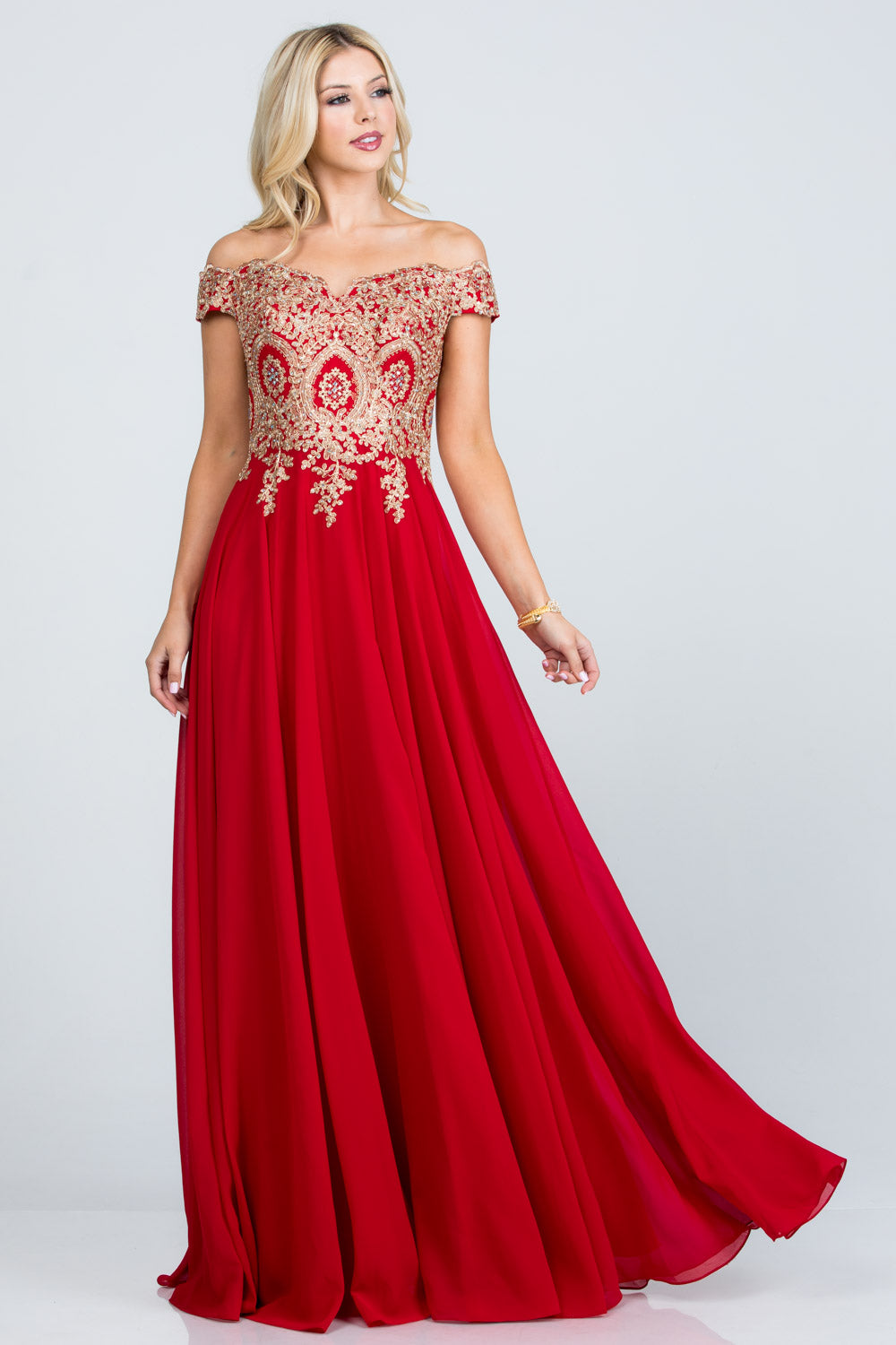 La Scala Red Evening Dresses