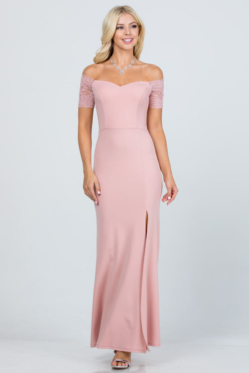 La Scala Navy Blue Evening Dresses