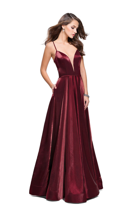 La Femme Navy Dresses