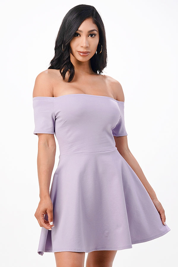 La Scala Lilac Cocktail Dresses