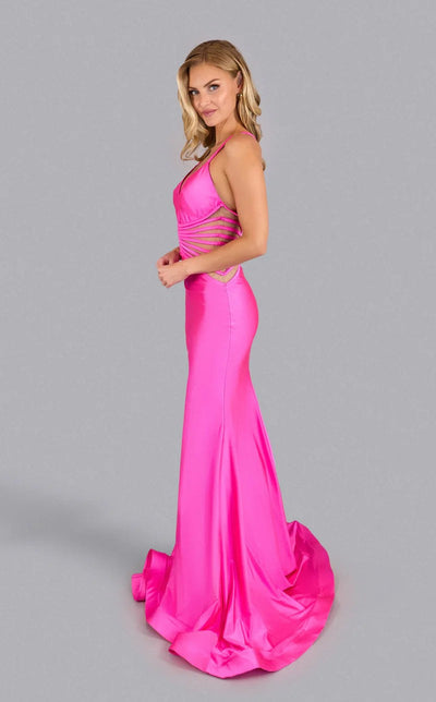 Jessica Angel JA2586 Sweetheart Spaghetti Strap Mermaid Prom Jersey Dress