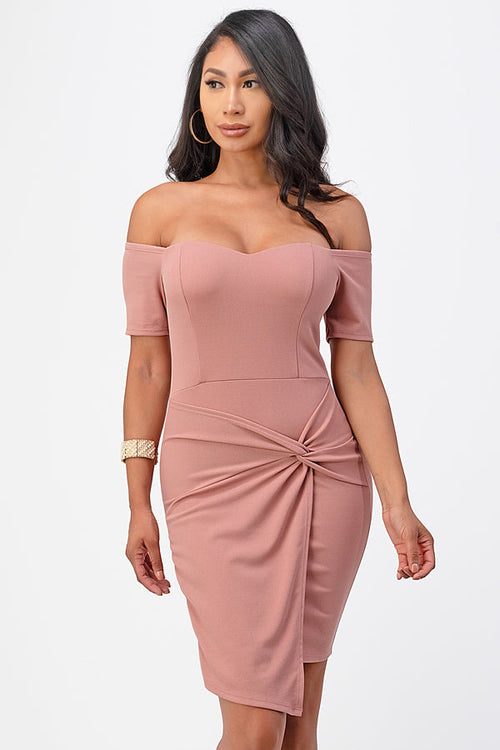 La Scala Blush Cocktail Dresses