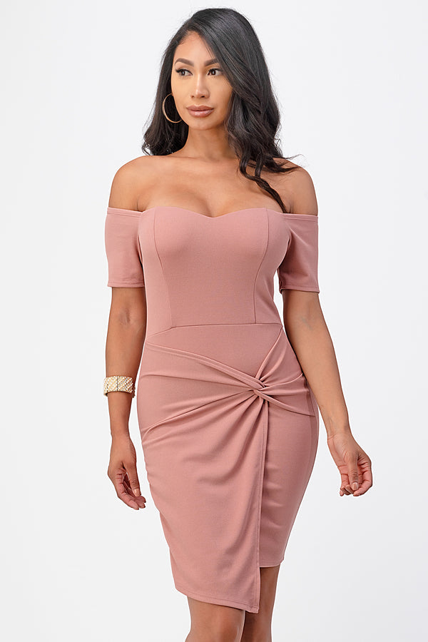 La Scala Blush Cocktail Dresses