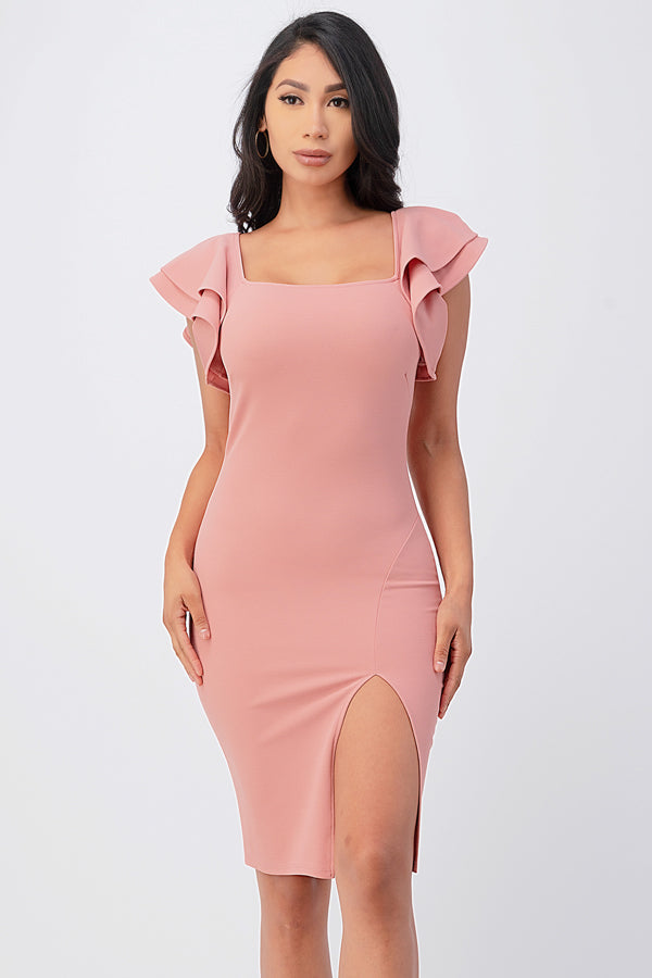 La Scala Mauve Cocktail Dresses