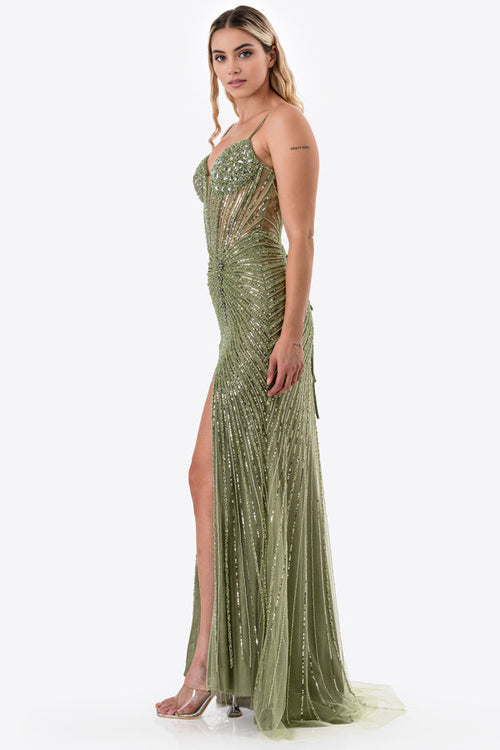 La Scala Blue Evening Dresses