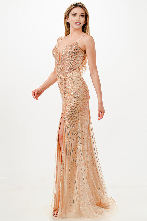 La Scala Blue Evening Dresses