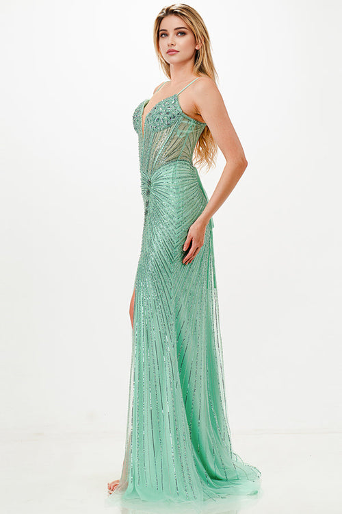 La Scala Blue Evening Dresses