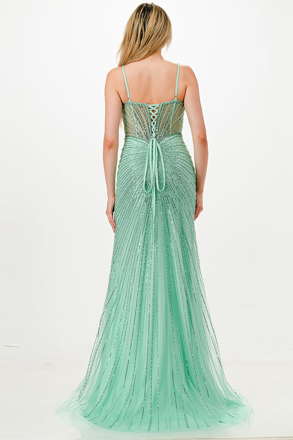 La Scala Blue Evening Dresses