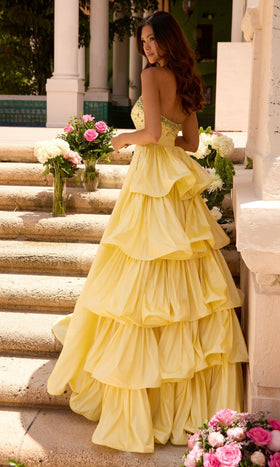 Ava Presley 26417 Ruffled Prom Formal Elegant Chic Dress