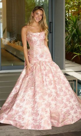 Ava Presley 26419 Floral Long Prom Formal Evening Elegant Dress