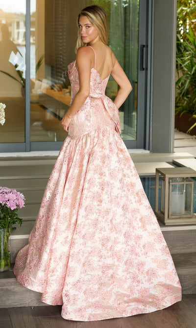 Ava Presley 26419 Floral Long Prom Formal Evening Elegant Dress
