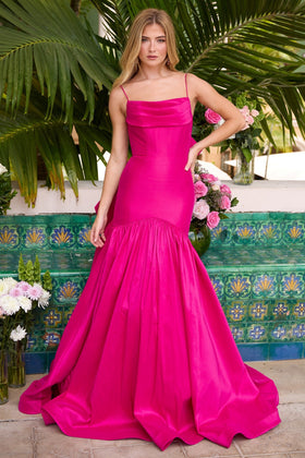 Ava Presley 26422 Stunning  Long Mermaid Corset Train Dress