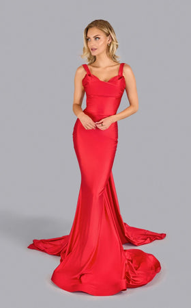 Jessica Angel JA2642 Sweetheart Sleeveless Mermaid Open Back Dress