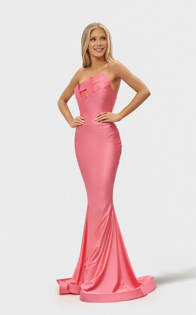 Jessica Angel JA2680 Strapless Mermaid Prom Formal Floor-Length Jersey Dress