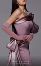 Fouad Sarkis 2722 One-Shoulder Satin Gown