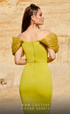 Fouad Sarkis 2774 Off-Shoulder Ruched Mermaid Gown