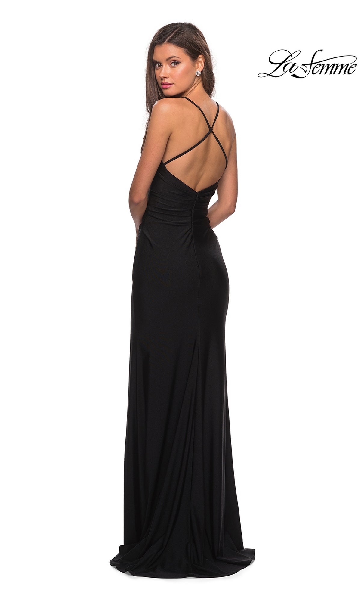 La Femme Royal Blue Dresses
