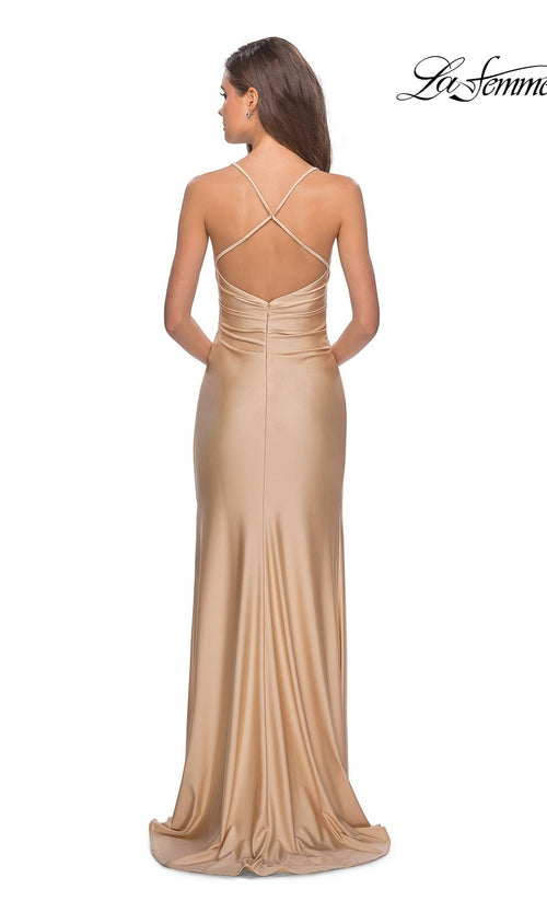La Femme Royal Blue Dresses
