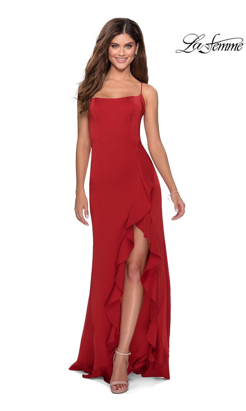 La Femme Wine Dresses