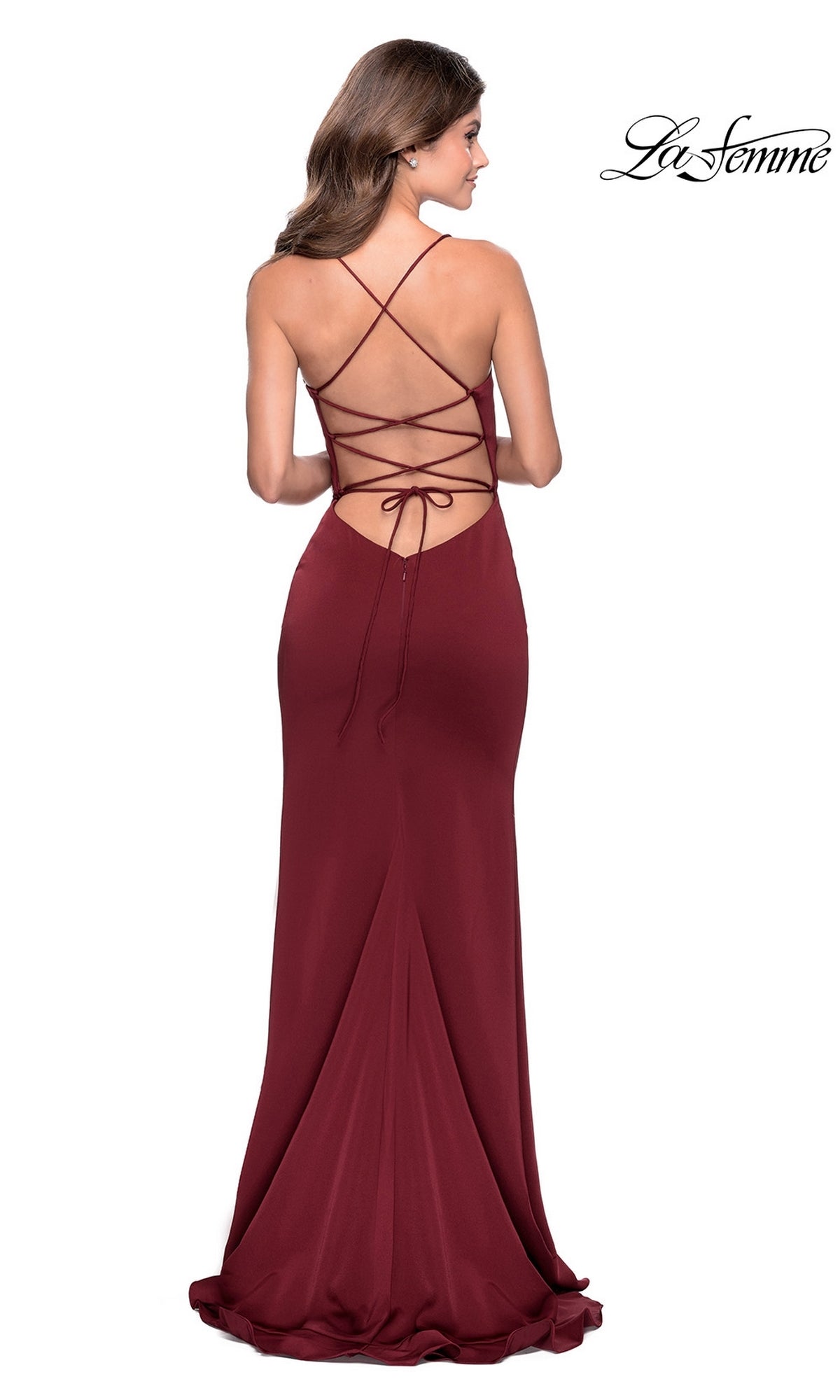 La Femme Wine Dresses