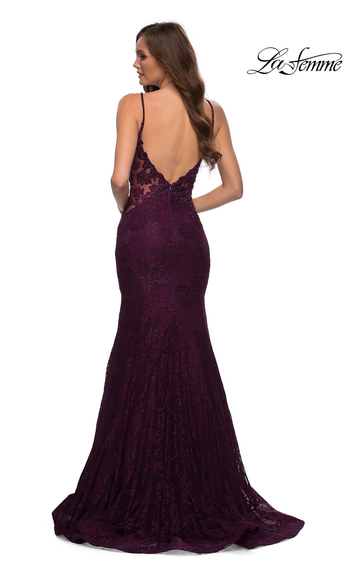 La Femme Cloud Blue Dresses