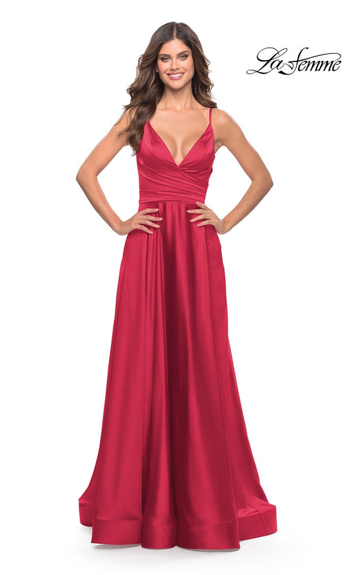 La Femme Navy Dresses