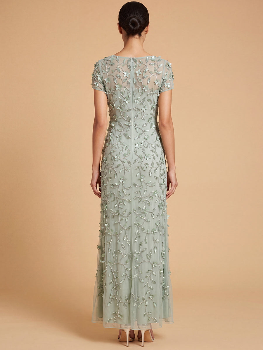 Lara New York Peach Rose Dress