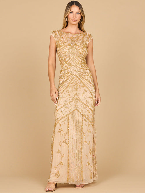 Lara New York Gold Dress