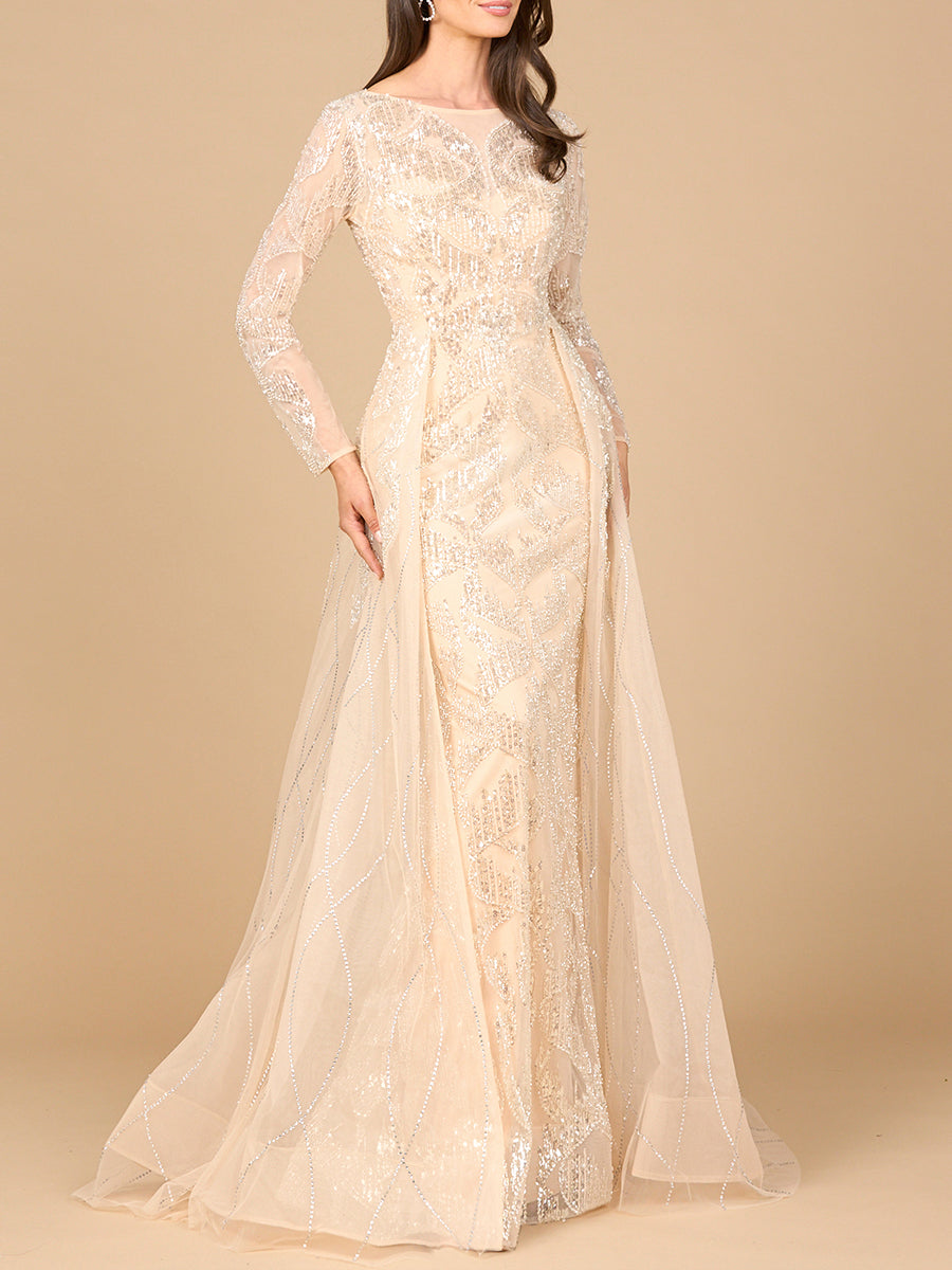 Lara New York Champagne Dress