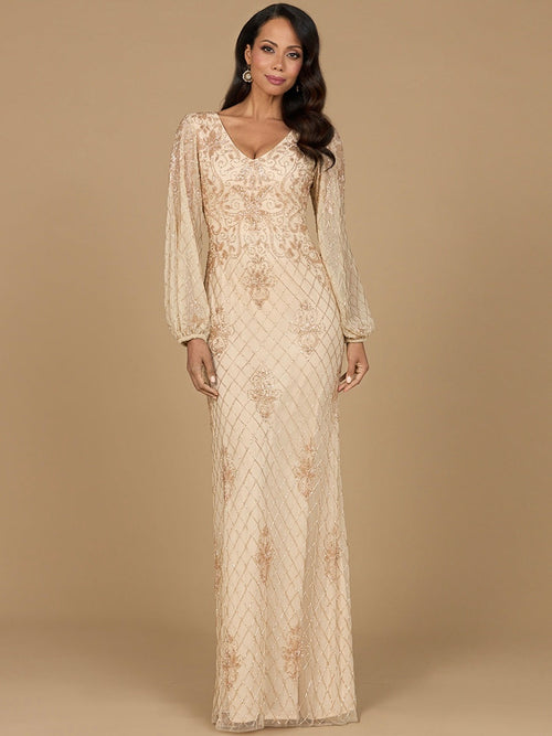 Lara New York Champagne Dress