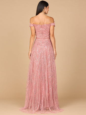 Lara New York Dusty Rose Dress