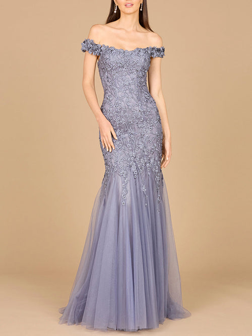 Off Shoulder Mermaid Gown
