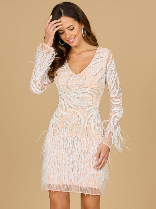 Lara New York Blush/Ivory Dress