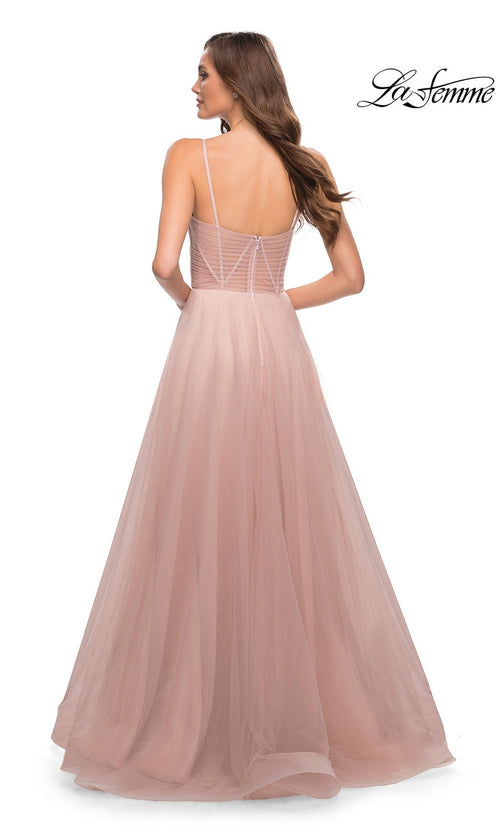 La Femme Dark Berry Dresses