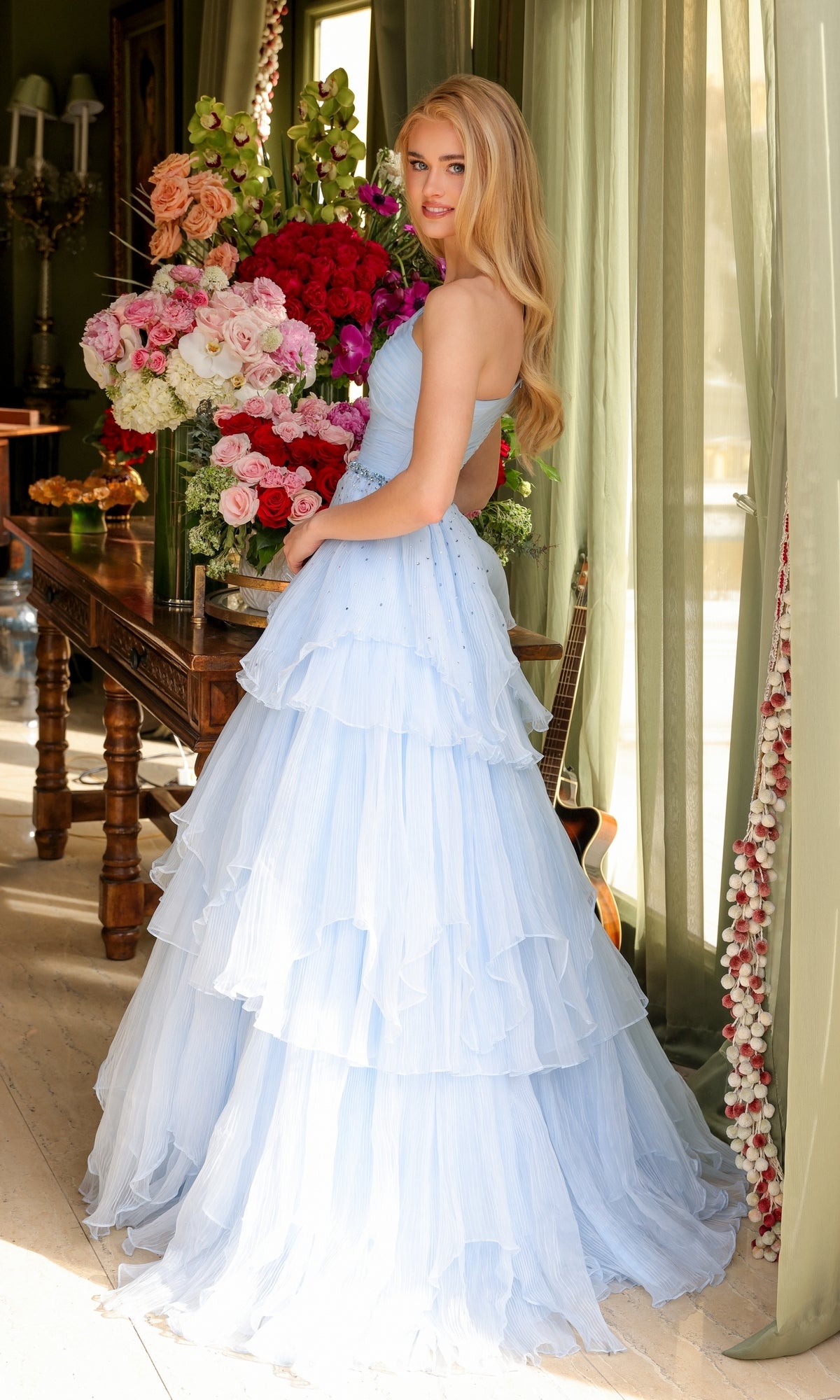 Ava Presley Light Blue Dresses