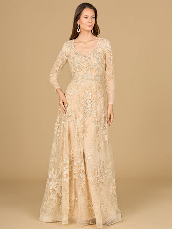 Lara New York Champagne Dress