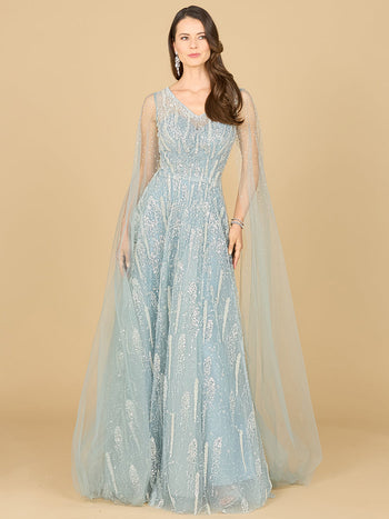 Lara New York Dusty Blue Dress