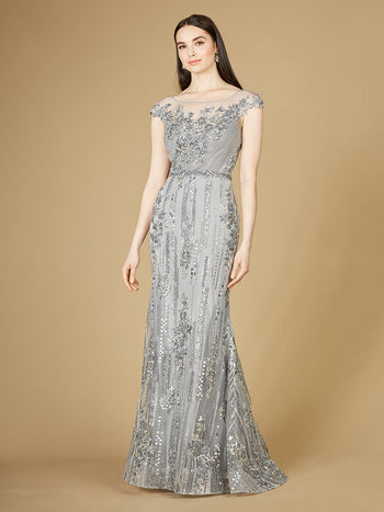 Lara New York Grey Dress
