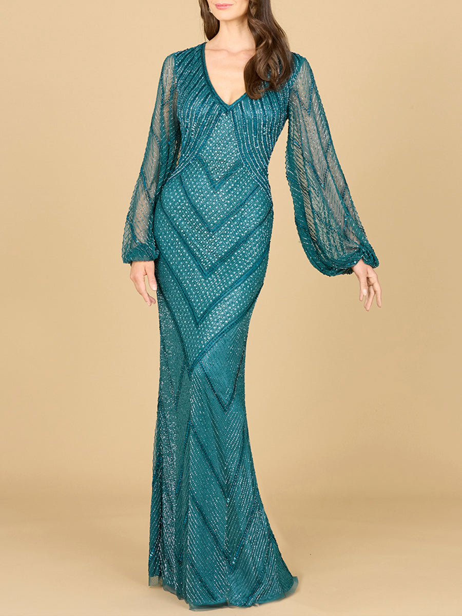 Lara New York Teal Dress