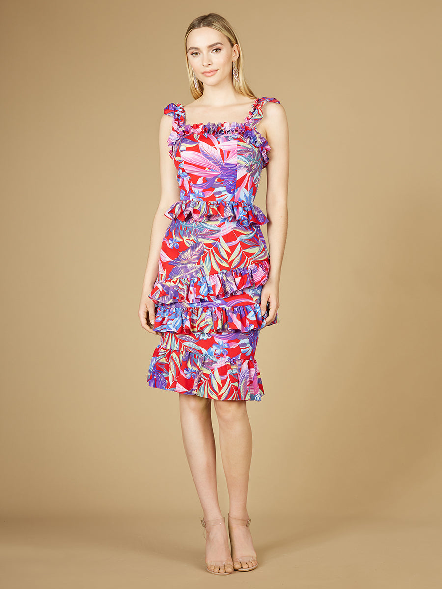 Lara New York Multi Print Dresses