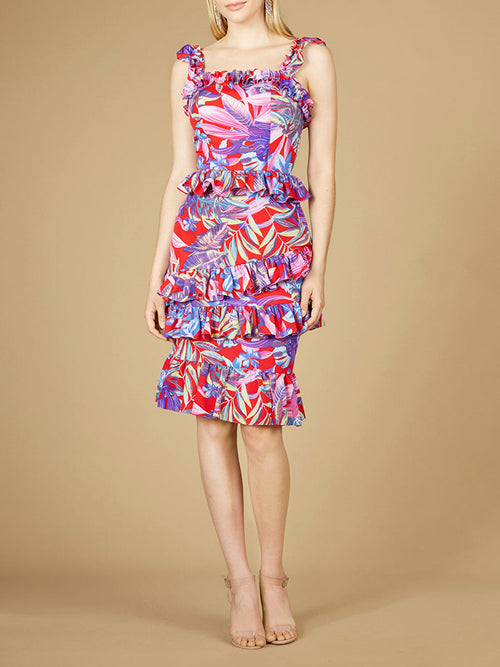 Lara New York Multi Print Dresses