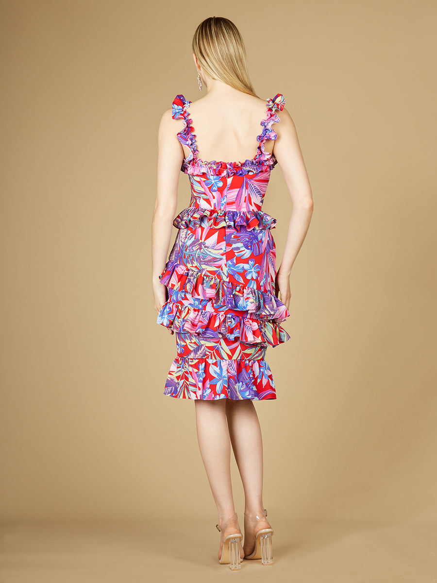 Lara New York Multi Print Dresses