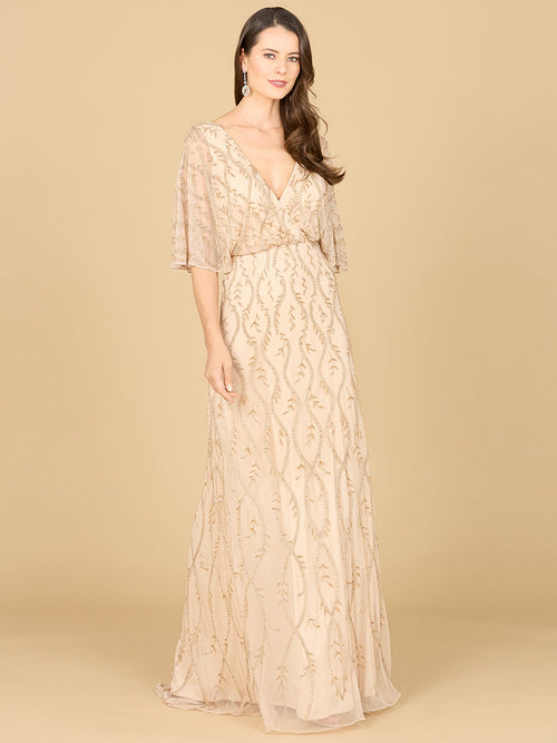Lara New York Champagne Dress