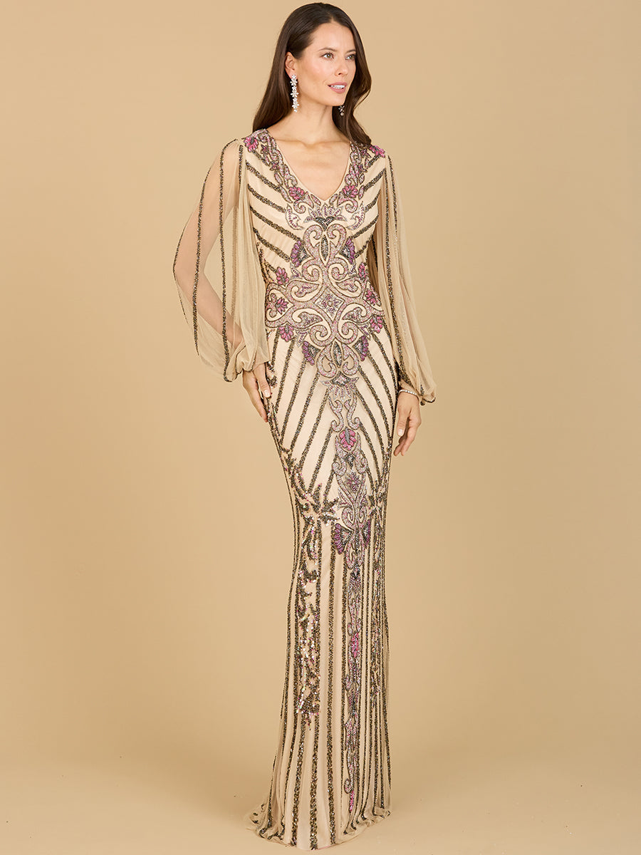 Lara New York Nude/Multi Dress